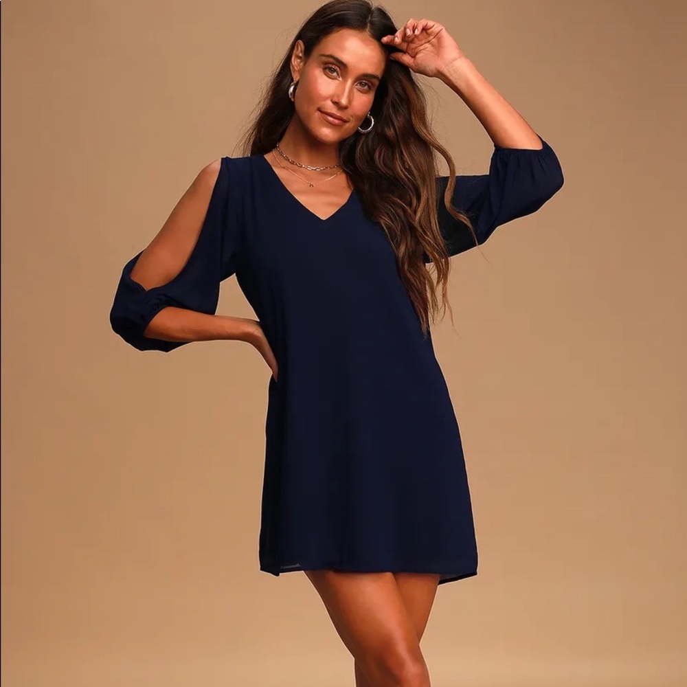 NWOT Lulu’s “Shifting Dears” Dress